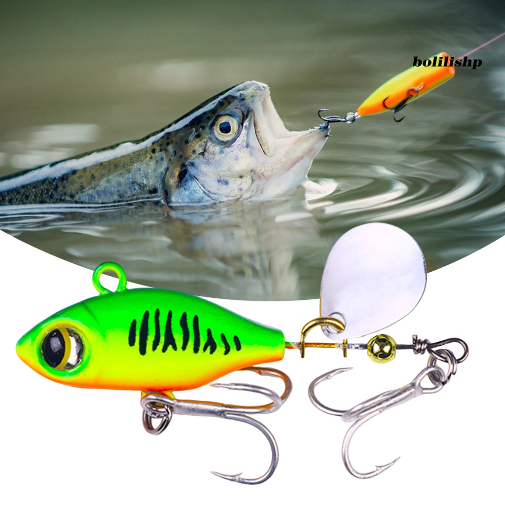 Bo-5.8cm/14g Umpan Pancing Tenggelam Tajam Kait Payet Warna Cerah 3D Mata Angling Bentuk Hidup Menarik Perhatian Umpan Ikan Alat Pancing