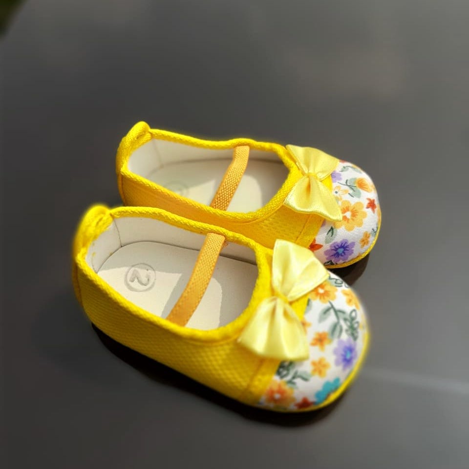PRP02 Sepatu Anak Perempuan Prewalker Pita Premium 0-11 Bulan