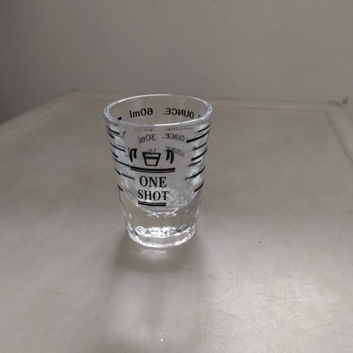 Espresso shot glass gelas sloki 60 ml 2 ounce