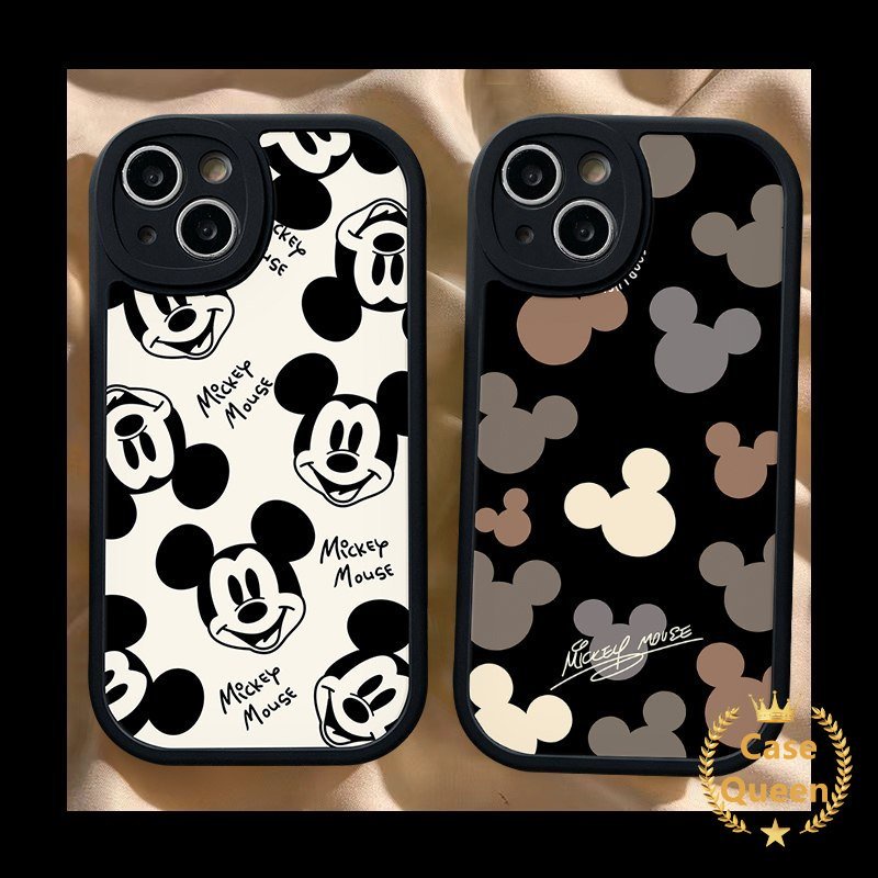 Fashion Disney Mickey Mouse Phone Casing For Infinix Hot 10 Lite Hot 11s 10T 10s Hot 10 9 11 Play Infinix Smart 5 6 Note 8 Soft Tpu Cute Cartoon Couple Shockporoof Cover