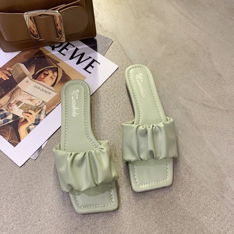 [LC] Sandal wanita Fashion Korea Sangat lembut anti licin