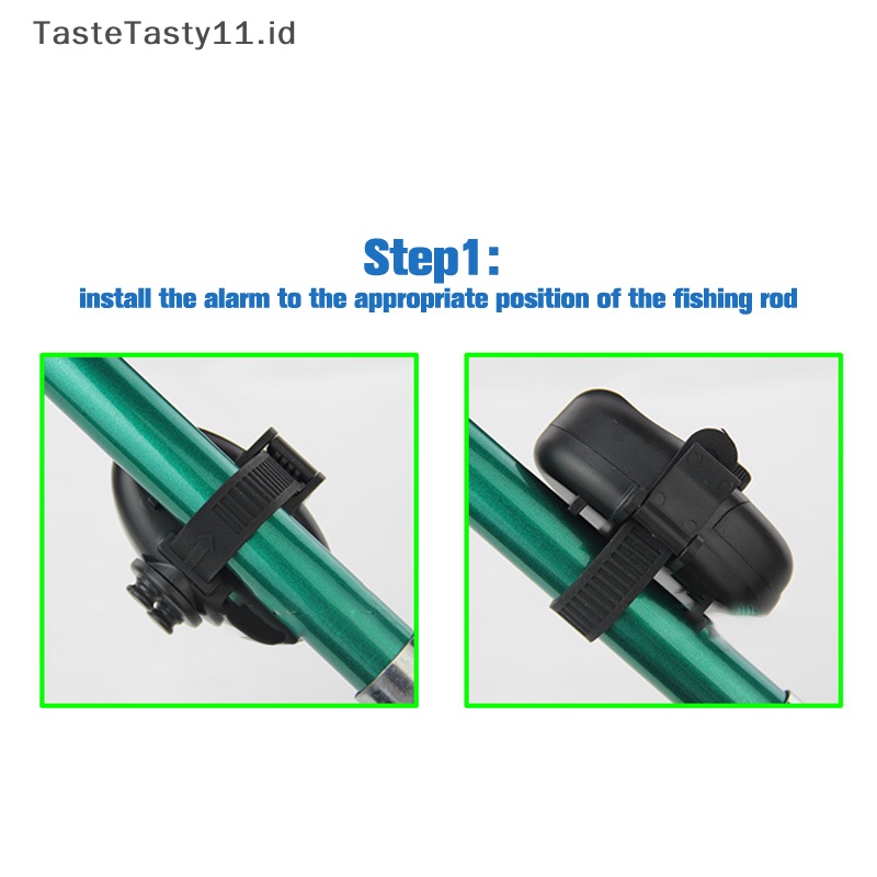 Tastetasty Fishing Bite Alarm Fishing Signalizator Indikator Ikan Gurame Dengan LED/Suara.