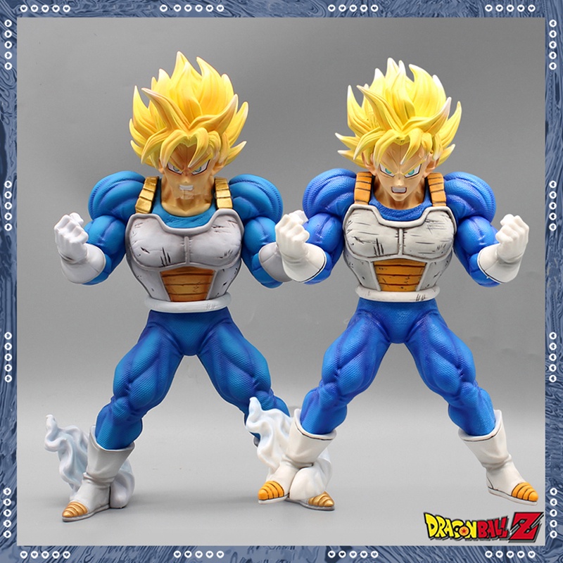 Anime Dragon Ball Z Son Goku Son Gohan Figure Goku Super Saiyan Action Figure 25 cm Patung PVC Koleksi Model Mainan