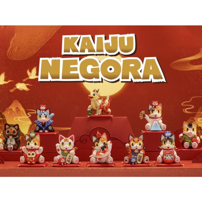 Pop Mart Konatsuya KAIJU NEGORA Lucky Things Confirmed You Choose