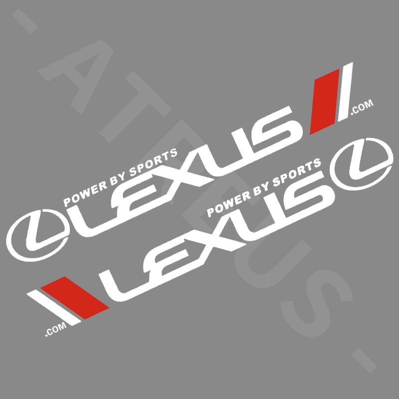 Stiker Mobil Lexus Auto Door Side Body Decor Decals Anti Gores Cover Lecet Untuk Lexus rx 570 RX300 LX570 CT200H NX250 RX350 LX470 IS NX ES Aksesoris Dekorasi Mobil