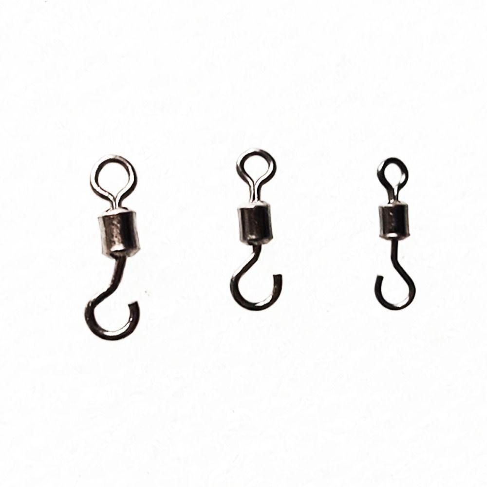 AUGUSTINA Agustinina Opening Rotating Ring Flexible Rotation Pelindung Grup Kawat Gantung Sequin Fishing Tackle Umpan Alat Sambungan Single Hook Konektor Pancing