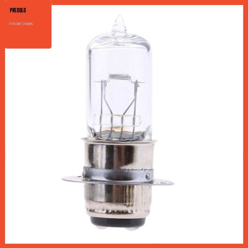 [Predolo] Lampu Headlight Mobil Motor Bohlam Halogen Bening 35W 12V P15D-25-1