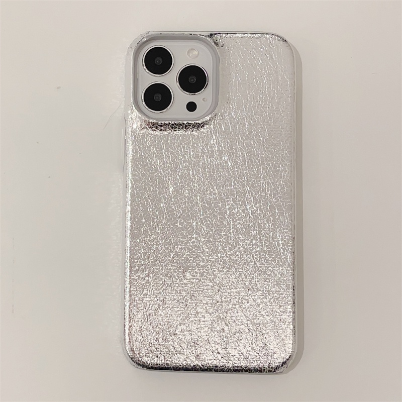 IPHONE Casing Hp Modis Dan Terang Cocok Untuk Iphone14 13 12 Pro Max Paket Lengkap Electroplated Case