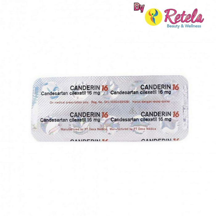 CANDERIN 16MG 1 STRIP 10 TABLET