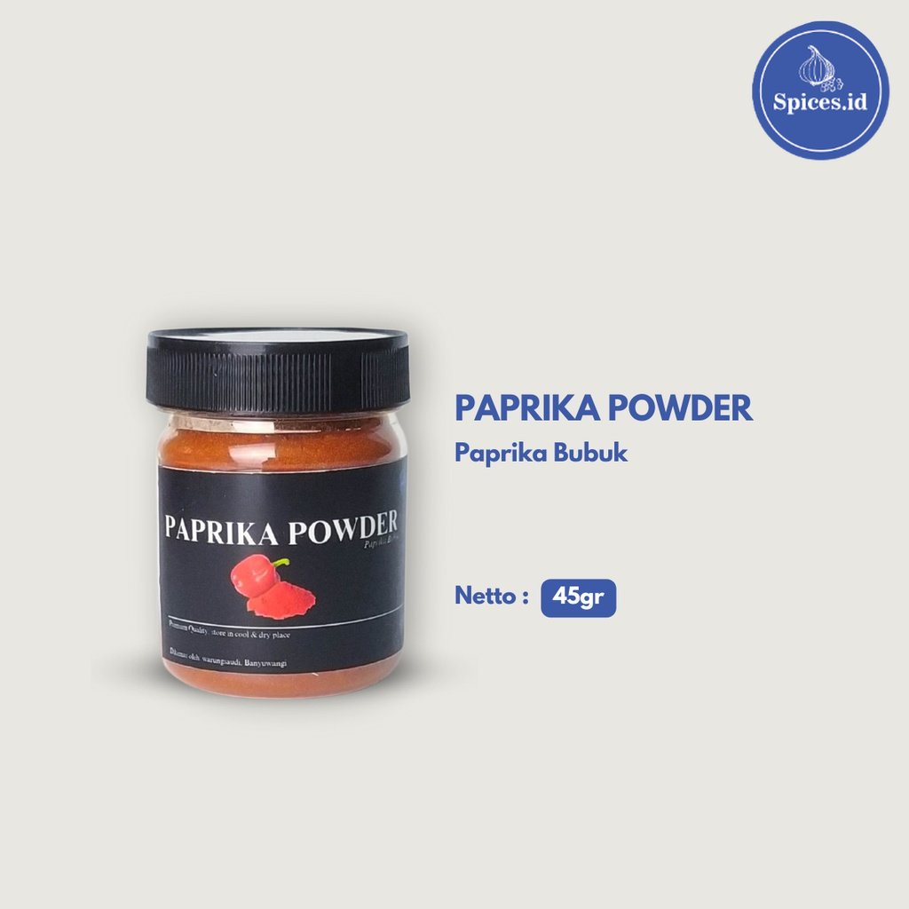 

SPICES Bumbu Dapur Paprika Merah Bubuk - Bubuk Red Paprika Powder - Premium Quality