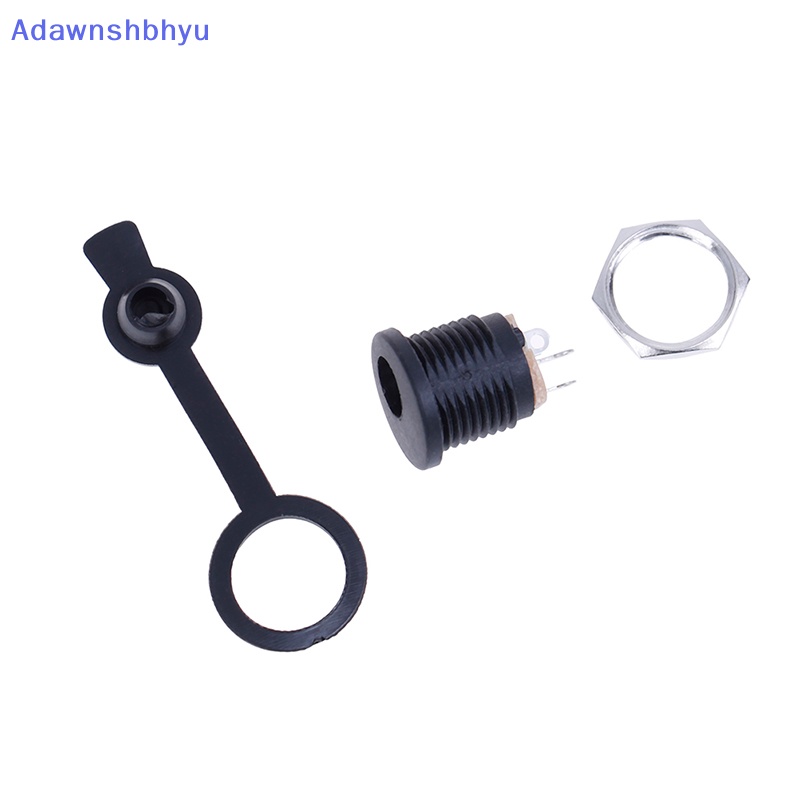 Adhyu Waterproof 5.5 x2.1mm/5.5 * 2.5mm DC socket power jack plug female mount Konektor ID