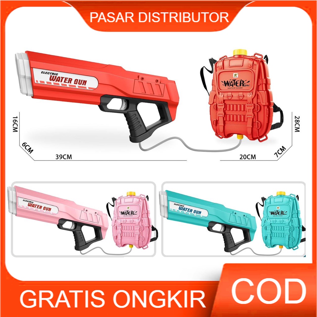 Mainan Anak WATER GAME / AK868 ELECTRIC WATER GUN Pistol Air Elektrik