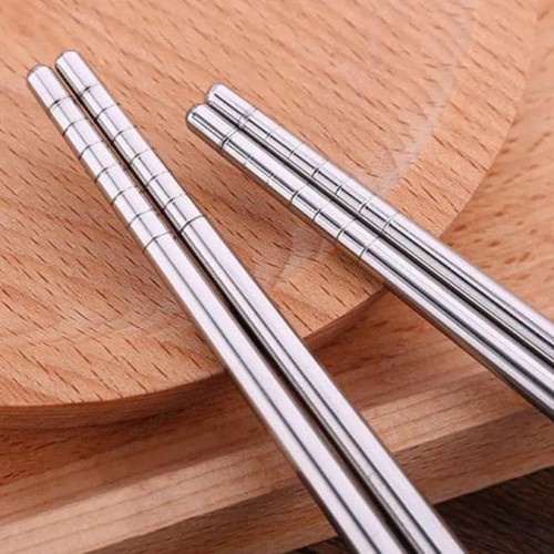 Sumpit Stainless Steel 304 / Stainless Chopstick Alat Makan Mie