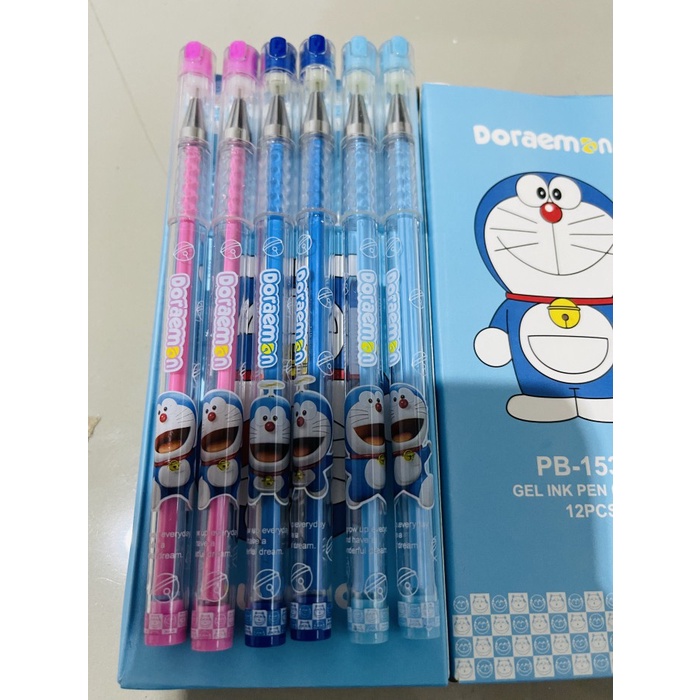 

pen gel motif body doraemon isi 12 -ziLongSell