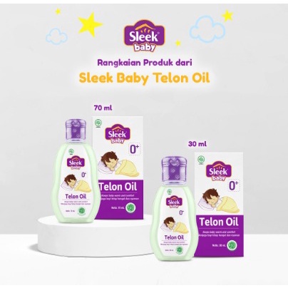 Sleek Baby Telon Oil Botol 70ml , 30ml