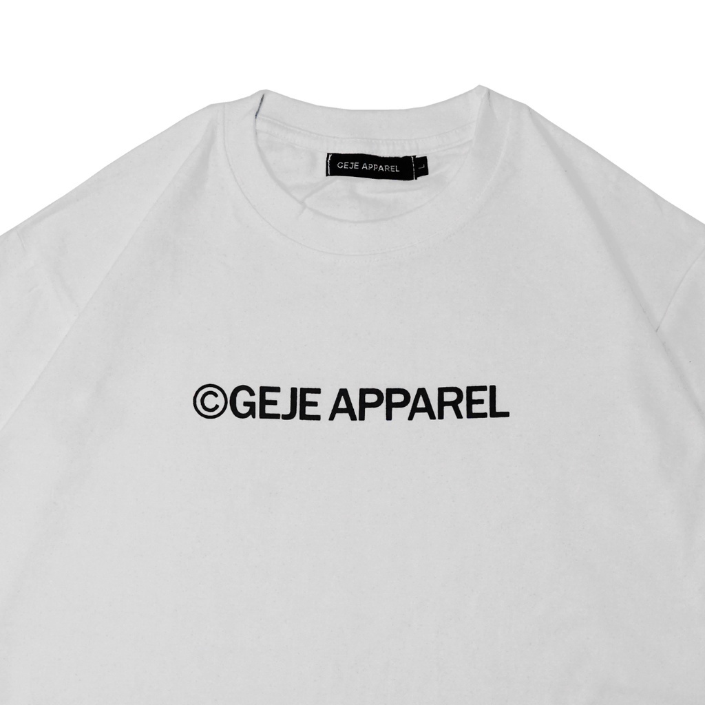 Geje Apparel - T-Shirt Oversize White Graphic Soldier of God