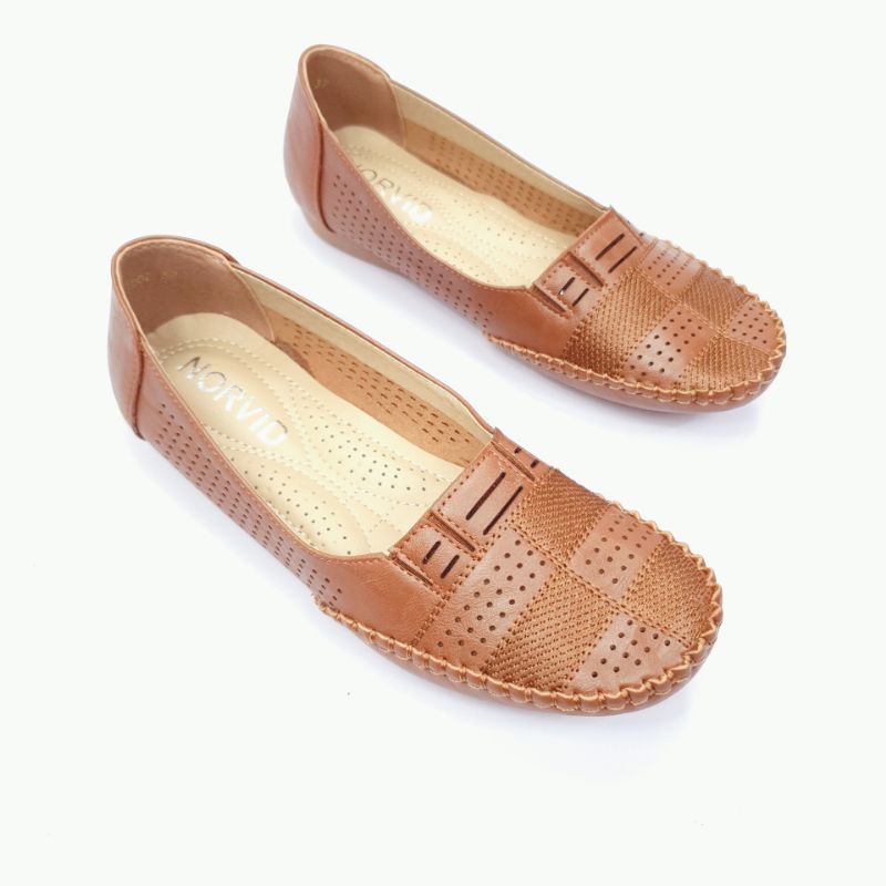 Norvid Sepatu Wanita Flat Slip On B1002