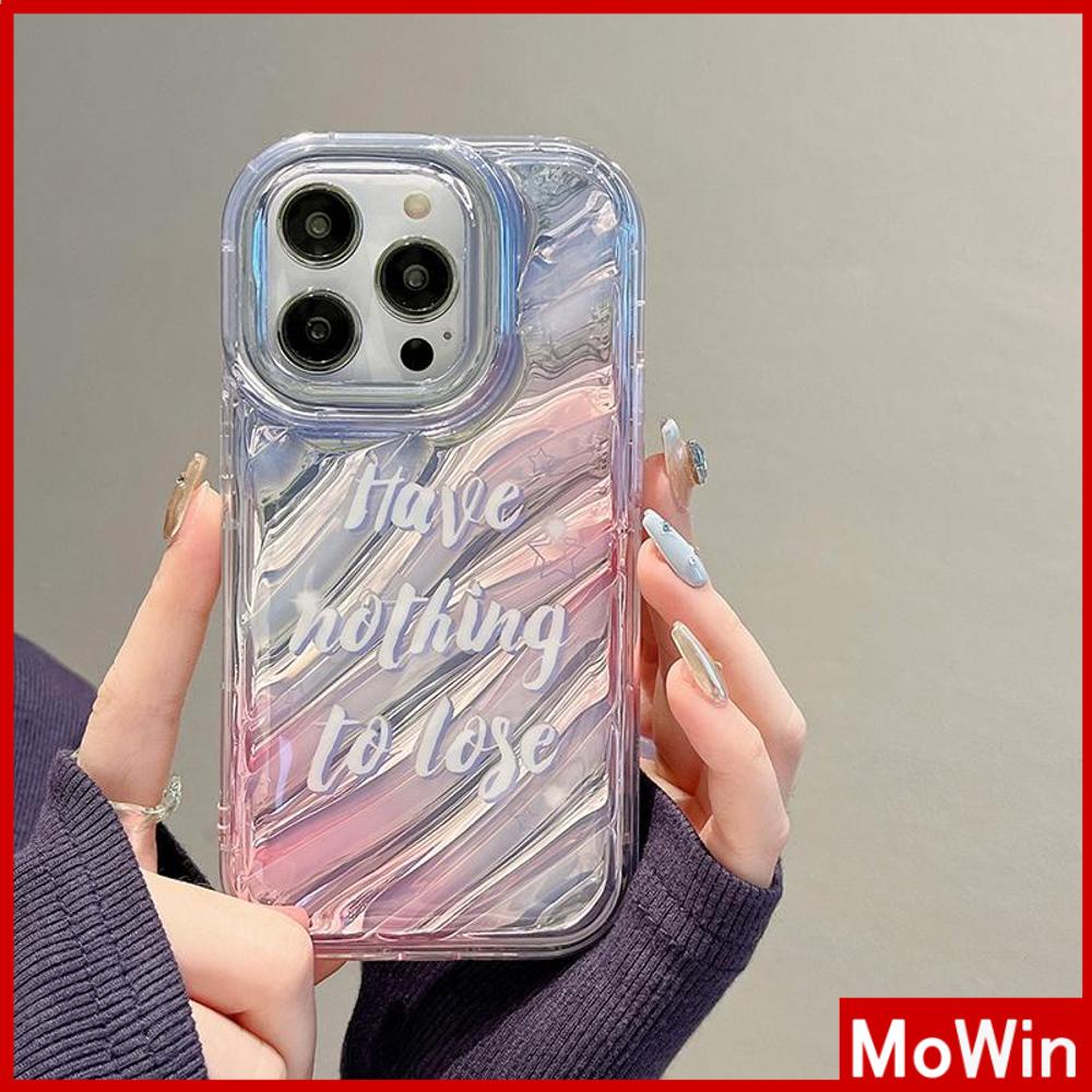 For iPhone 14 Pro Max iPhone Case Laser Reflective Clear Phone Case TPU Soft Case Airbag Shockproof Alphabet English Compatible with iPhone 13 Pro max 12 Pro Max 11 xr xs max 7 8