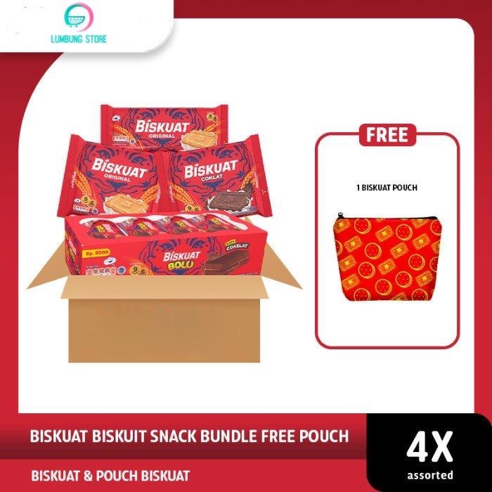 

Biskuat Biskuit Snack Bundle Free Pouch