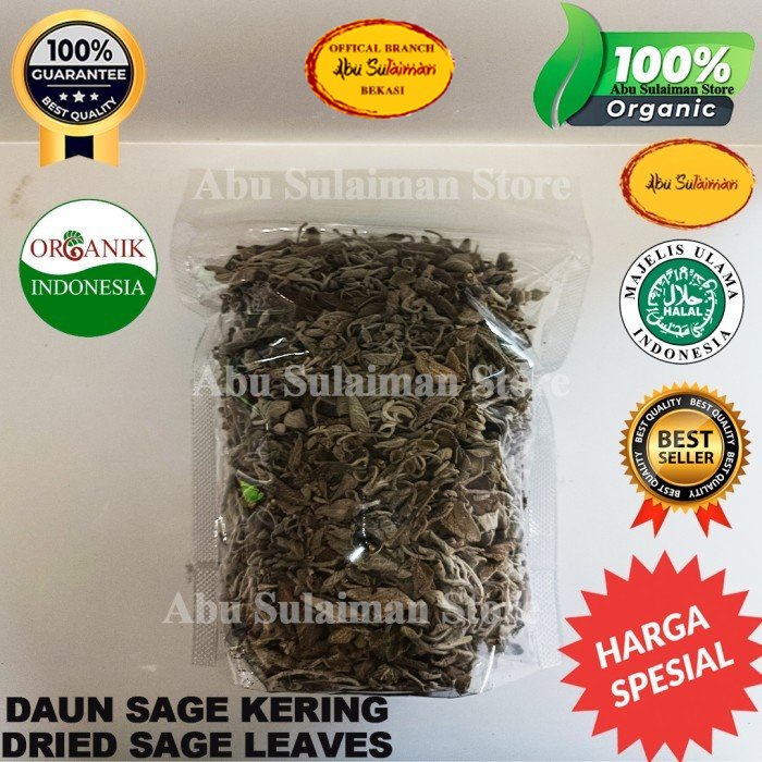 

DRIED SAGE 1 KG / SAGE LEAVES DRIED 1 KG / DAUN SAGE KERING 1 KG