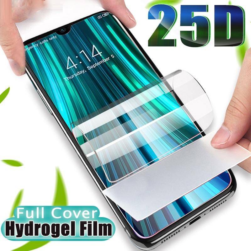 3pcs Full Cover Film Hidrogel Bening Untuk Tecno Camon 20 18 15 12 Pro Premier 15 12 Air i4 18i 17 Pop 5X Film Pelindung Layar Anti Cahaya Biru Untuk Tecno Phantom X2 Pro