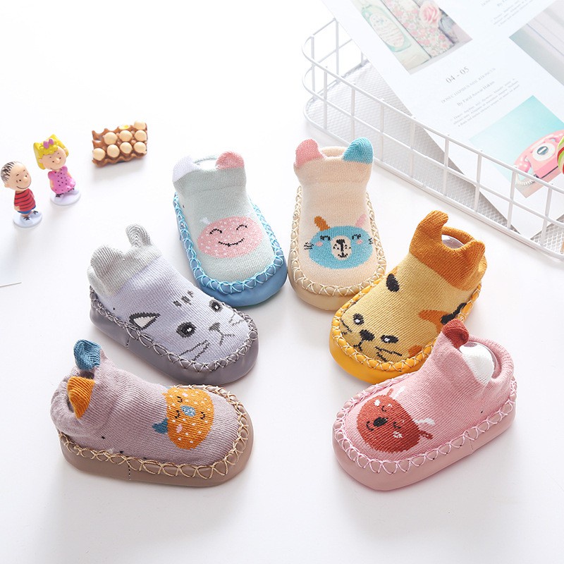 HappyOliver KAOS KAKI PUSSY CAT DOLL Bayi AntiSelip/ Kaos Kaki Bayi Korea