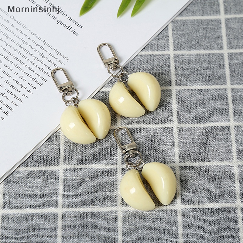 Mornin1:1 Garlic Keychain Gantungan Kunci Sayur Imitasi Gantungan Kunci Kreatif Dengan Gesper Lobster Liontin Tas Unik Liontin Lucu Charm Untuk Handbag Phone Backpack id