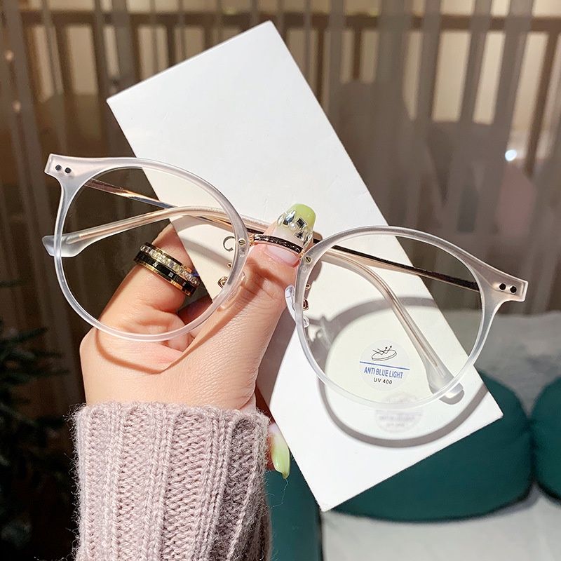 Tr90 Anti Blue Light Blocking Glasses Clear Kacamata Anti Radiasi Lensa Tergantikan Untuk Wanita/Pria