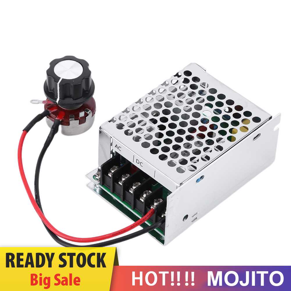 220v DC Motor Speed Controller Adjustable 2000W Max SCR Modul Gubernur Motor