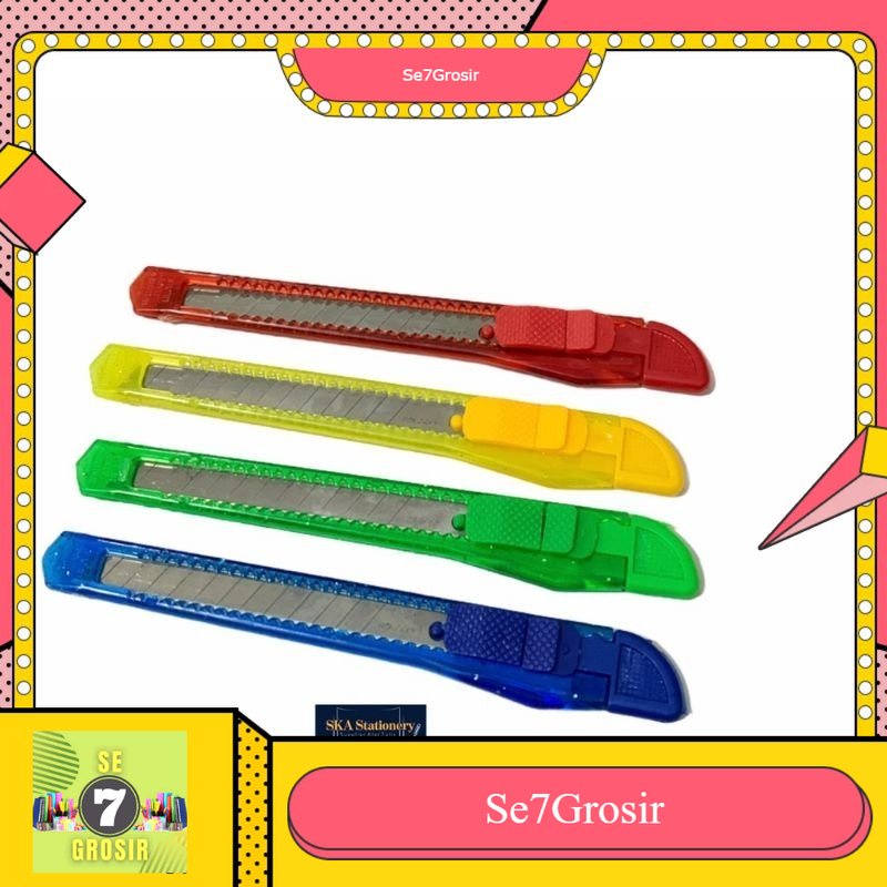 

CUTTER KECIL 1 PCS TAJAM TIDAK BERKARAT