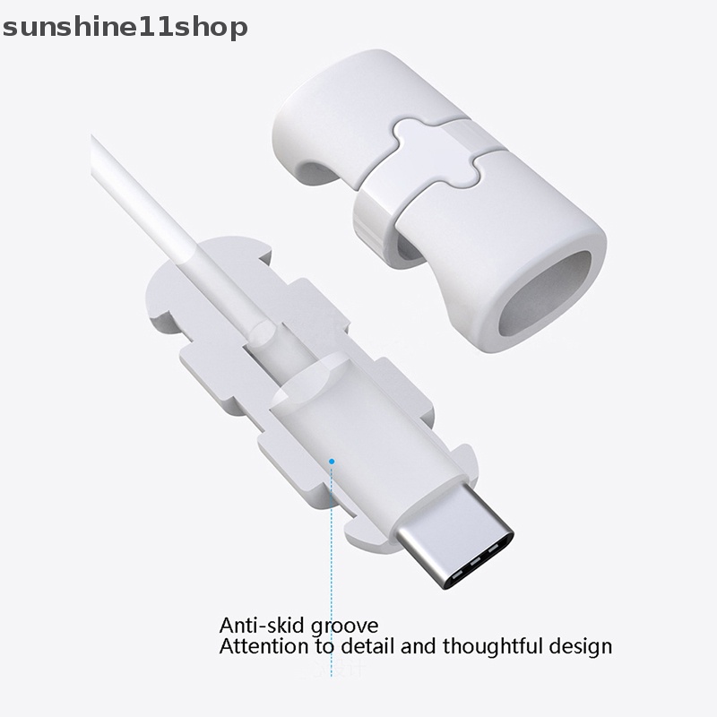 Sho New Type C Cable Protector Kabel Usb Line forAndroid Pelindung Kabel Charger N