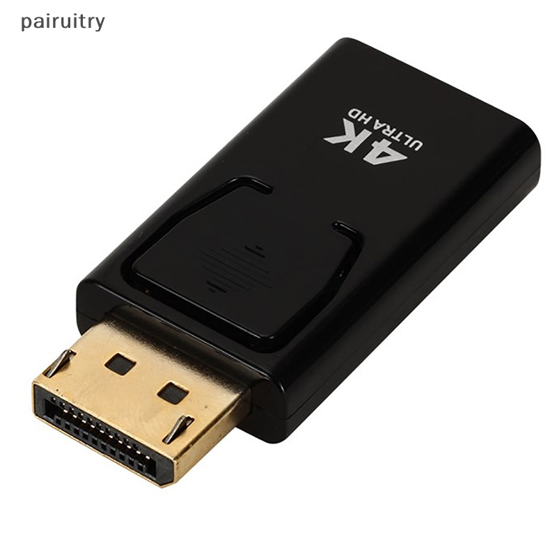 Prt 4K DisplayPort to HDMI-compatible Adapter Display Port Male DP 1080P HDTV Female Converter Video Audio Kabel Untuk PC Proyektor PRT