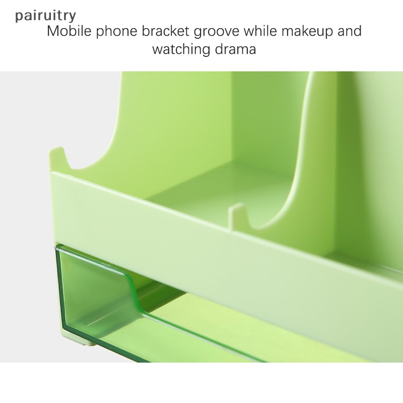 Prt Desktop Organizer Kapasitas Besar Meja Makeup Aksesoris Tempat Pulpen Dengan Laci Kotak Penyimpanan Pensil Alat Tulis Kantor Sekolah PRT