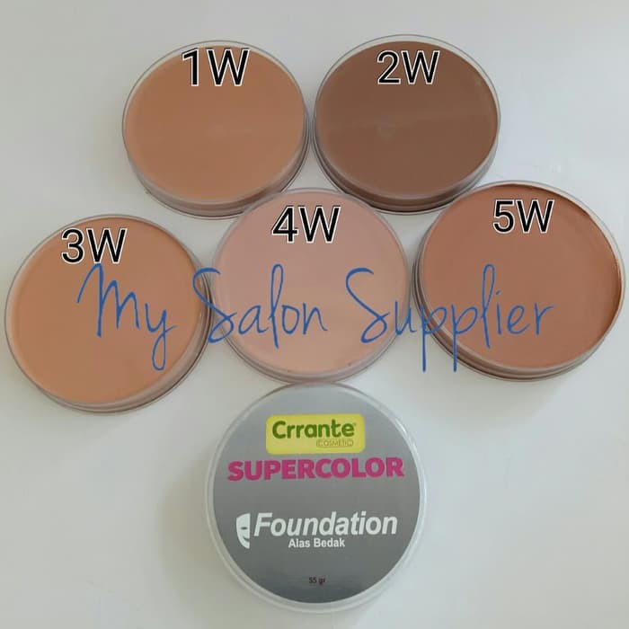 Crrante Cosmetic Foundation Supercolor 55gr