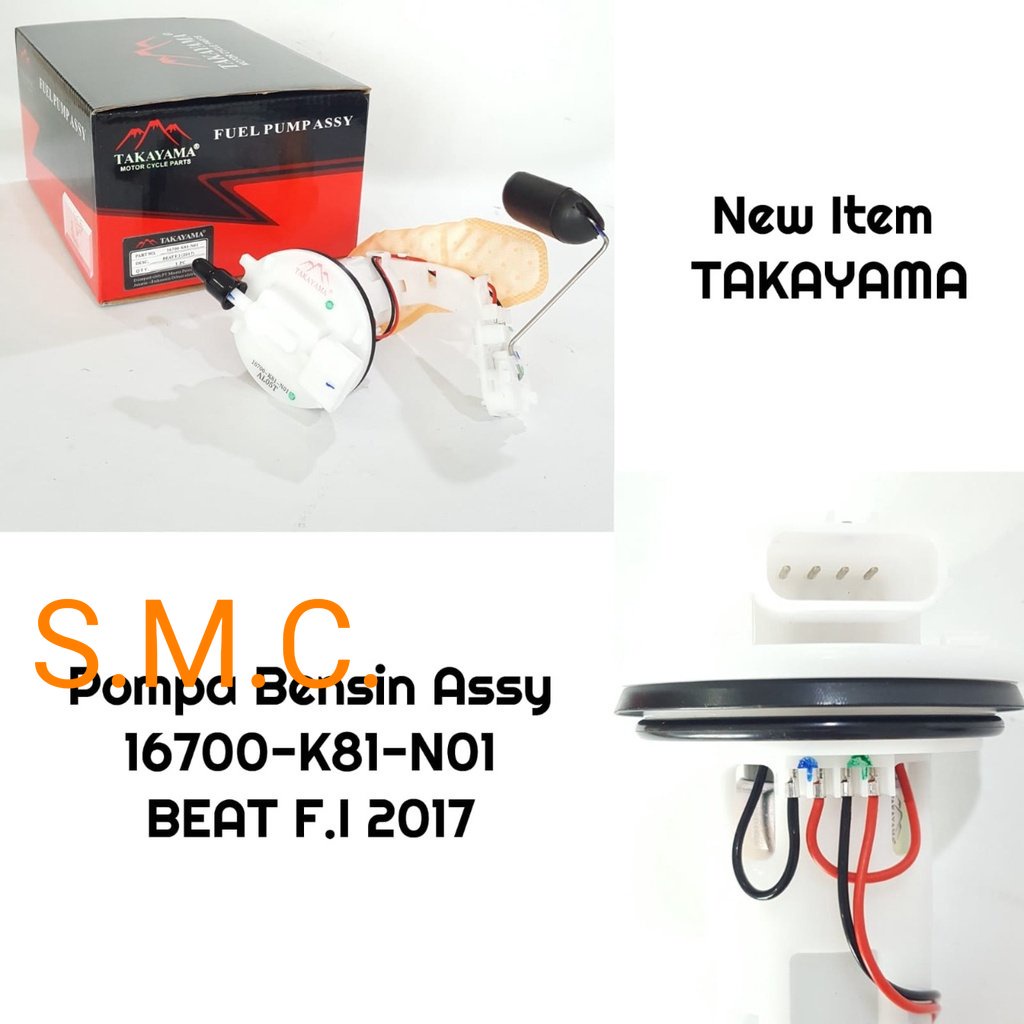 FUEL PUMP BEAT FI 2017 K81 POMPA BENSIN TAKAYAMA TOP QUALITY
