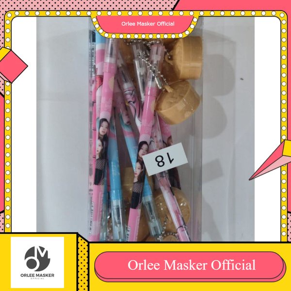 BOLPOIN MOTIF GANTUNGAN 1 PCS UNIK / BOLPOIN TEBAL LUCU / gel pen fancy / bolpoin gel / gel pen orlee / bolpen orlee