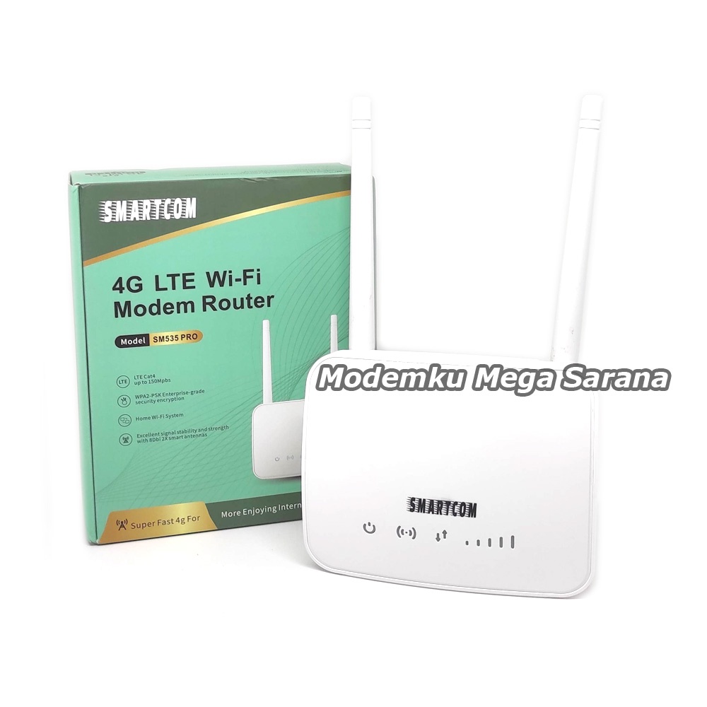 SMARTCOM SM-535 PRO Modem Wifi Router 4G LTE Unlock All Operator SM535