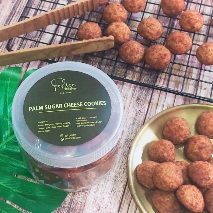 

(Felice Kitchen) Palm Sugar Cheese Cookies 300 gram