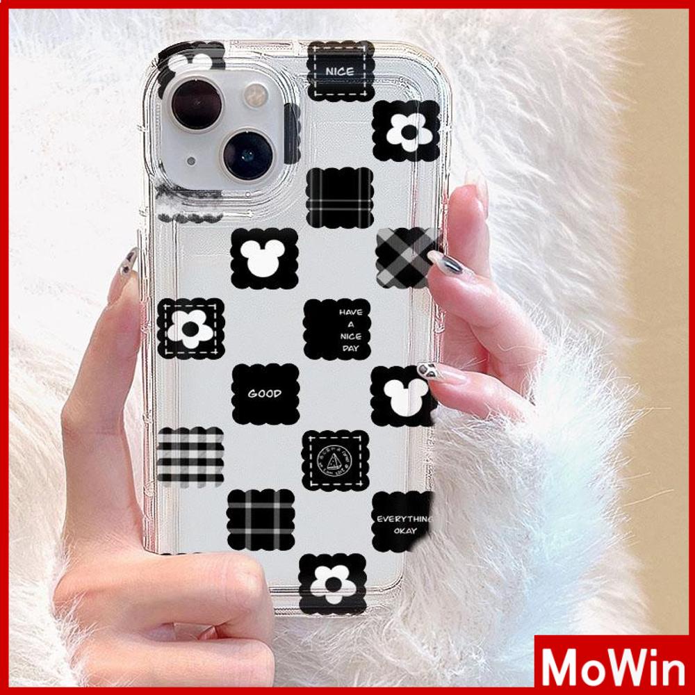 Case iPhone 14 Pro Max iPhone Case Bening Case TPU Soft Case Kantong Udara Shockproof Perlindungan Kamera Kotak-kotak Sederhana Hati untuk iPhone 13 Pro Max iPhone 12 Pro Max 11 8Plus 7Plus