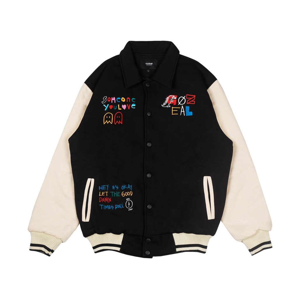 Gozeal | Varsity Jacket | Fire