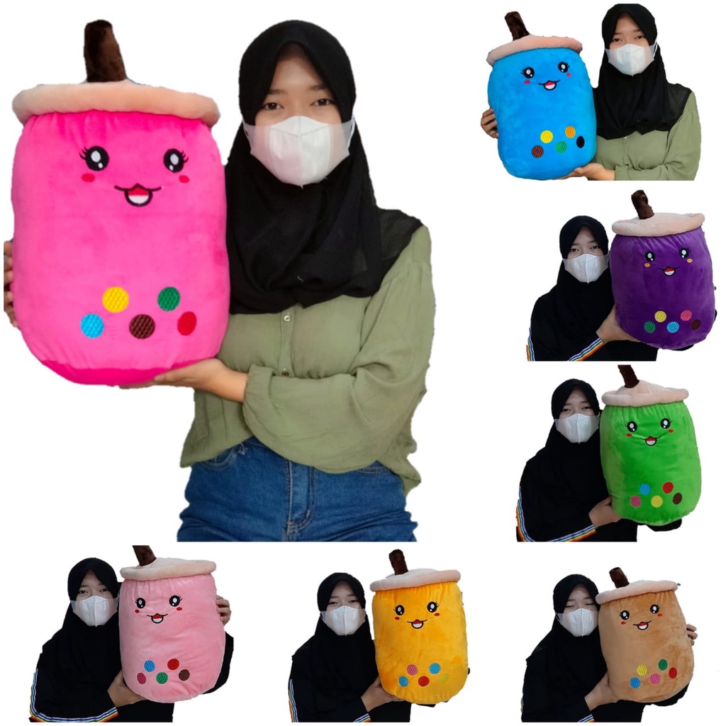 BONEKA BOBA MILK TEA JUMBO YELVO