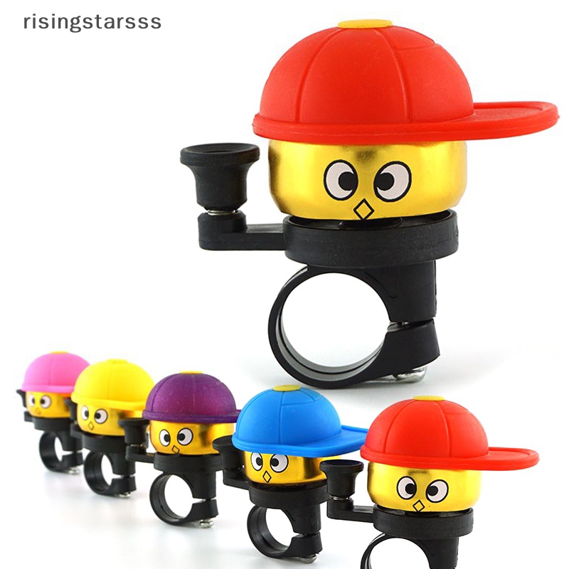 Rsid Span-new Cycling Bell Mini Bell Sepeda Sepeda Kring Nyaring Alarm Stang Bell Cap Tanduk Anak Lucu Ring Alarm Untuk Anak Hadiah Jelly