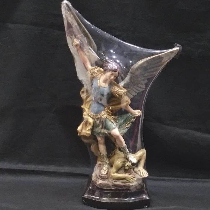 Patung St. Michael Import 25cm Warna Malaikat Michael