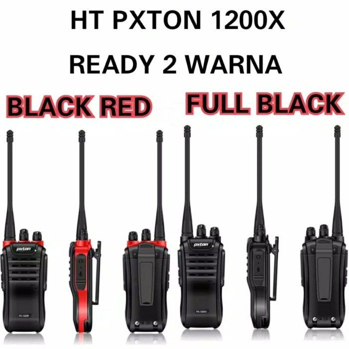 PXTON 1200x Walkie Talkie HT MURAH GROSIR