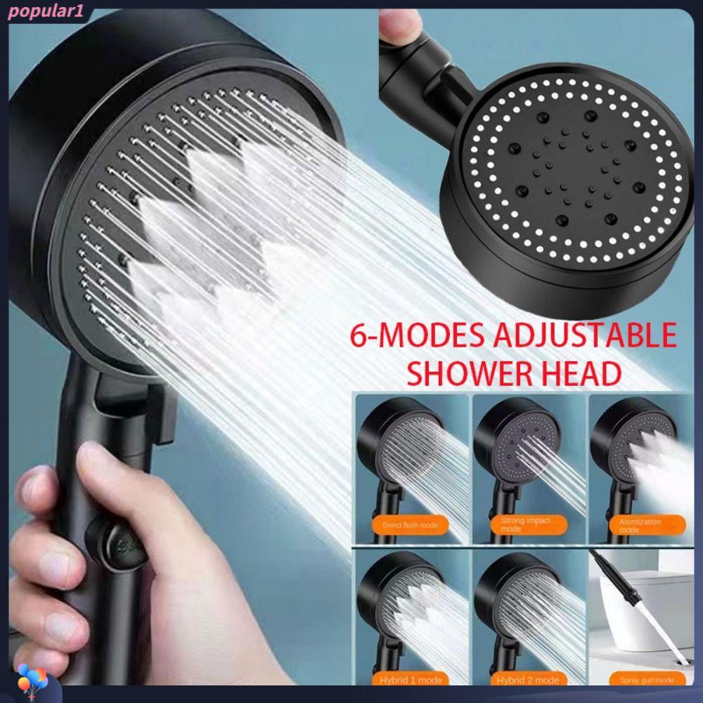 Populer Shower Kepala Shower Kamar Mandi Dengan 6mode Multi Fungsi