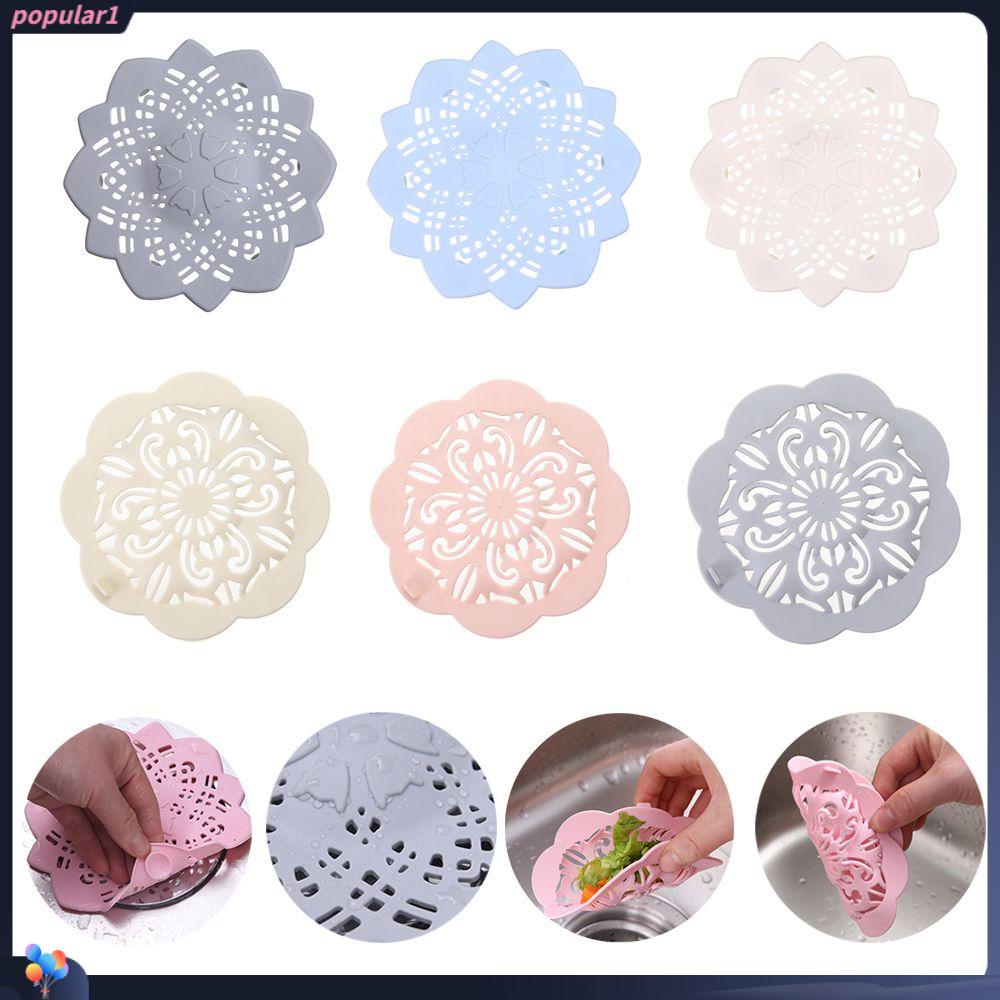 Populer Saringan Wastafel Home &amp; Kitchen Sewer Colander Floor Drain Cover