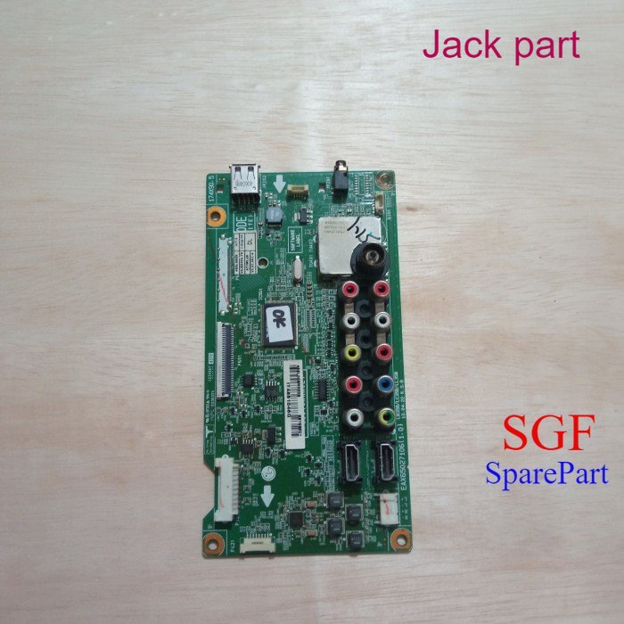 MB TV LED LG 32LN5100 - LG 32LN5100 - MAINBOARD MODUL MESIN TV LED