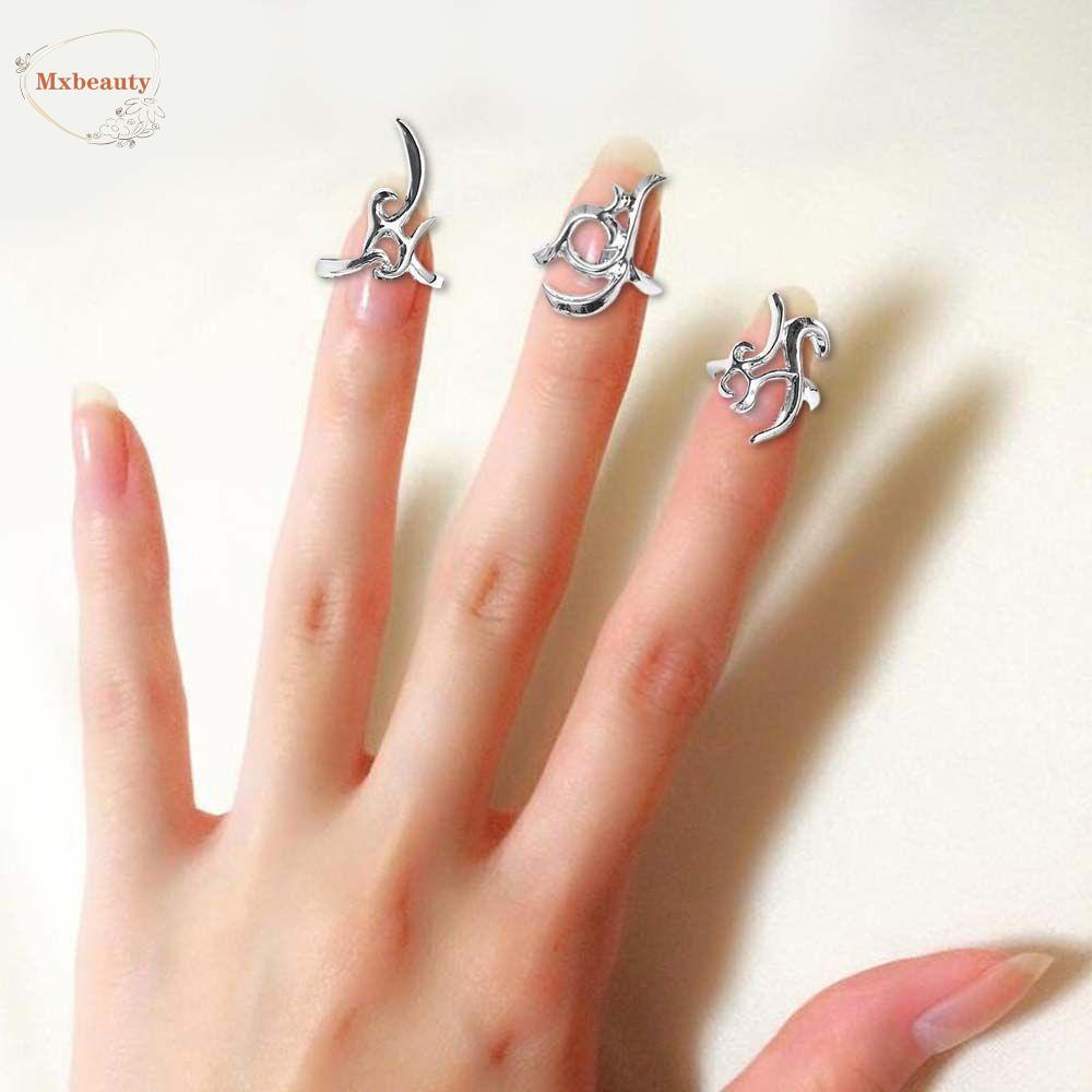 Mxbeauty Wanita Pembukaan Cincin Trendi Sederhana Korea Ekor Cincin Perhiasan Fashion Untuk Pria Bersama Cincin Rings Sets