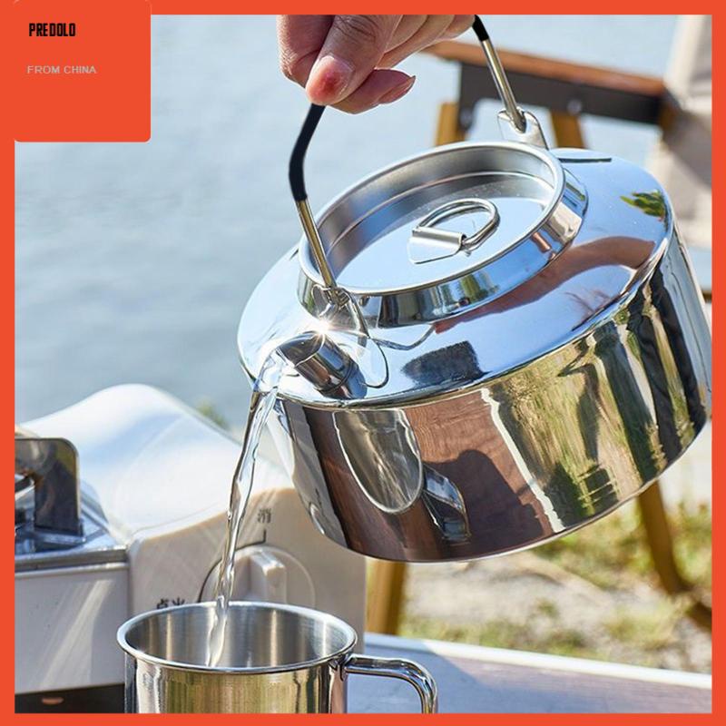 [Predolo] Teko Air Camping Teko Kopi Kamp Gunung Hiking Travel Tea Kettle