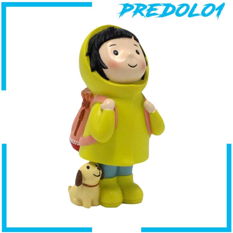 [Predolo1] Patung Resin Patung Ransel Rak Buku Ruang Tamu